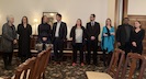 photo of my family at our father's funeral